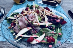 Duck breast salad